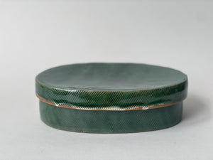 Oval keepsake box